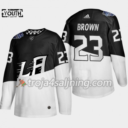 Los Angeles Kings tröja Dustin Brown 23 Adidas 2020 Stadium Series Authentic - NHL Tröjor Barn